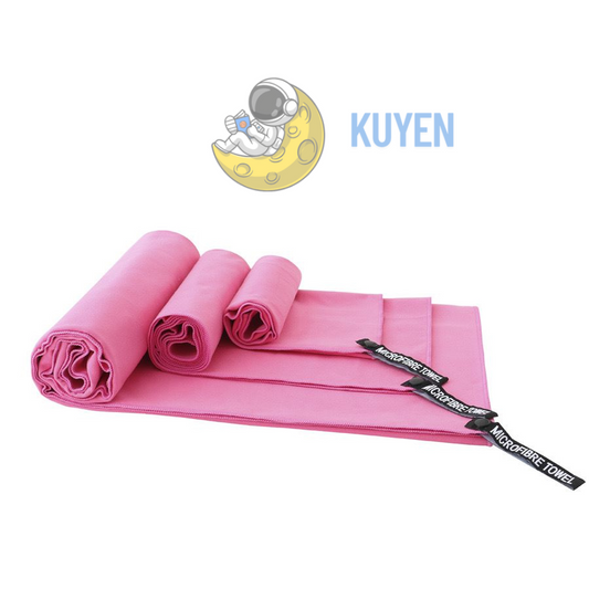 Juego De 3 Toallas De Microfibra