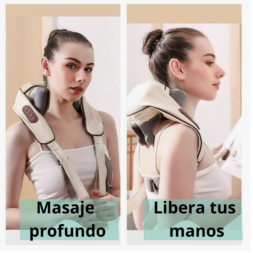 MASAJEADOR PORTATIL CUELLO Y HOMBROS