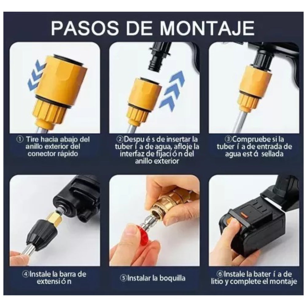 Hidrolavadora Inalámbrica PortátIl